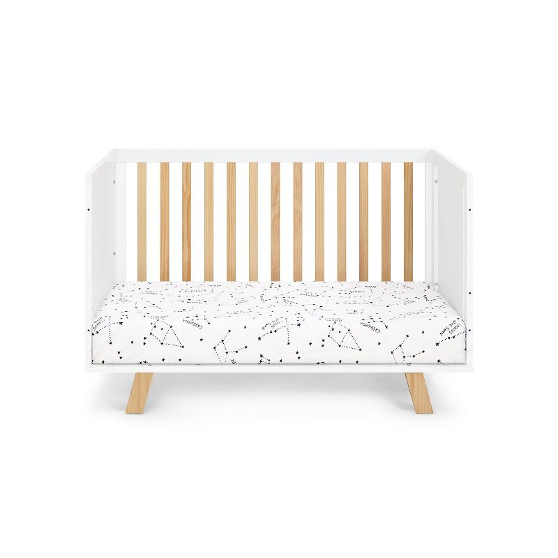 Suite Bebe Livia 3-in-1 Convertible Island Crib - White/Natural, 6 of 10