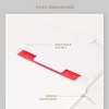 Ruled Journal Notebook, A4 8.5 x 11.5 inch 160 Lined Pages, Hardcover Leather Writing Journals for Women, Men, 120 GSM Thick Paper, Gifts Box Included - 4 of 4