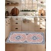 Washable Area Rug for Living Room, Bedroom, Dining, Vintage, Non-Slip, Stain-Resistant - 2 of 4