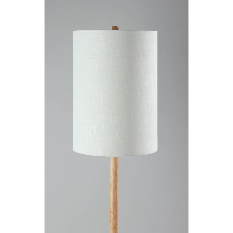 Maddox Floor Lamp Natural - Adesso, 3 of 7