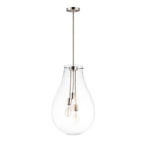 Maxim Lighting Gourd 3 - Light Pendant in  Satin Nickel - 1 of 4