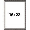 PosterPalooza | Slim Profile Silver Picture Frame - UV Acrylic, Foam Board Backing, Hanging Hardware - 2 of 4