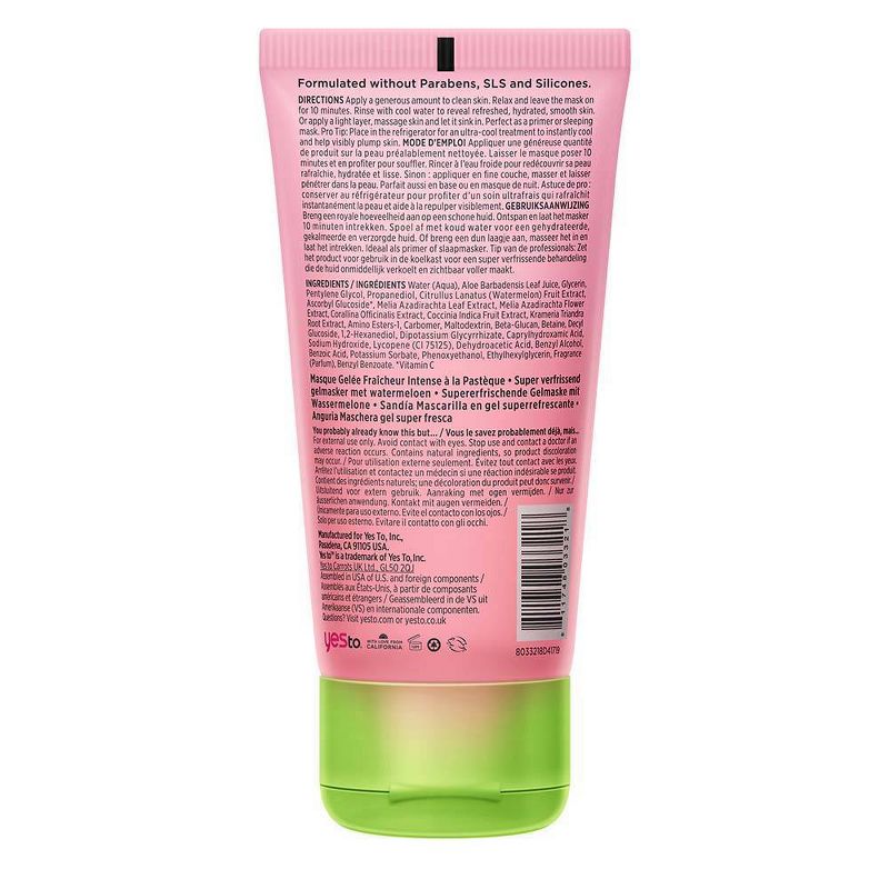 Yes To Watermelon Super Fresh Jelly Mask - 3 fl oz, 3 of 8