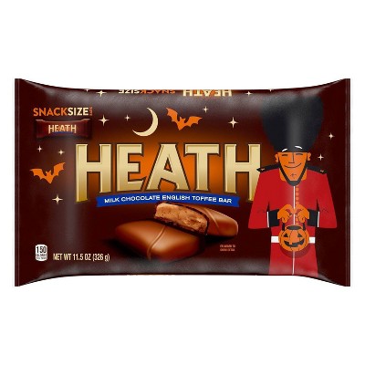 Heath Halloween Snack Size Toffee Bars Bag - 11.5oz