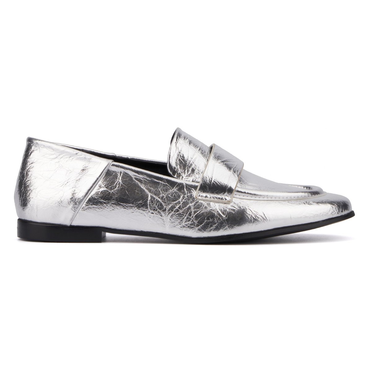 Женские туфли Torgeis Women's Carleigh Loafer Casual Shoe - 9, SILVER — фото 2