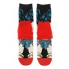 Wonder Women Adult Casual Crew Socks With Cape Attachments -OSFA - 3 of 4