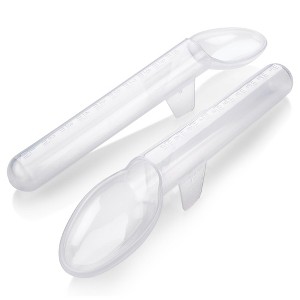 Calibrated Medicine Spoon for Kids, Babies & Toddlers - 2 Tsp/10 mL Oral Liquid Medication Dispensers - 1 of 4