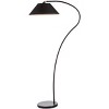 Lumi Arc Floor Lamp - LIT4467 - Black - Safavieh - 2 of 4