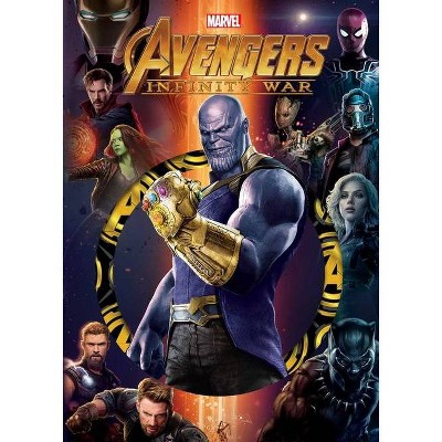 Marvel Die-Cut Classic: Avengers Infinity War - (Disney Die-Cut Classics) by  Editors of Studio Fun International (Hardcover)