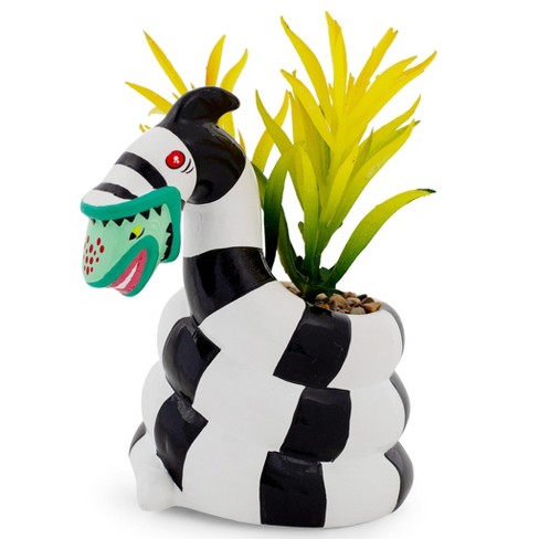 Silver Buffalo Beetlejuice Sandworm 6-inch Ceramic Planter With ...
