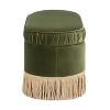 NicBex Modern 38" Storage Bench Velvet Accent Stool with Tassel Rope Trims for Entryway and Living Room - 4 of 4