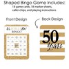 Big Dot of Happiness We Still Do - 50th Wedding Anniversary -  Find the Guest Bingo Cards and Markers - Anniversary Party Bingo Game - Set of 18 - 3 of 4