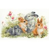 RIOLIS Counted Cross Stitch Kit 15.75"X9.75"-Funny Rabbits (14 Count) - 2 of 2