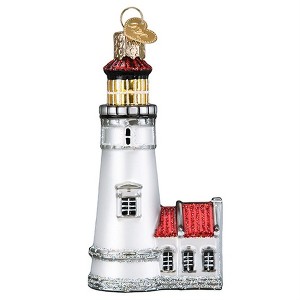 Old World Christmas Glass Blown Ornament, Heceta Head Lighthouse - 1 of 4