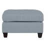 Airsurfer Square, 30-inch Slate Gray Ottoman Stylish Slate Gray Ottoman Living Room Accent for Relaxed Seating - 2 of 4