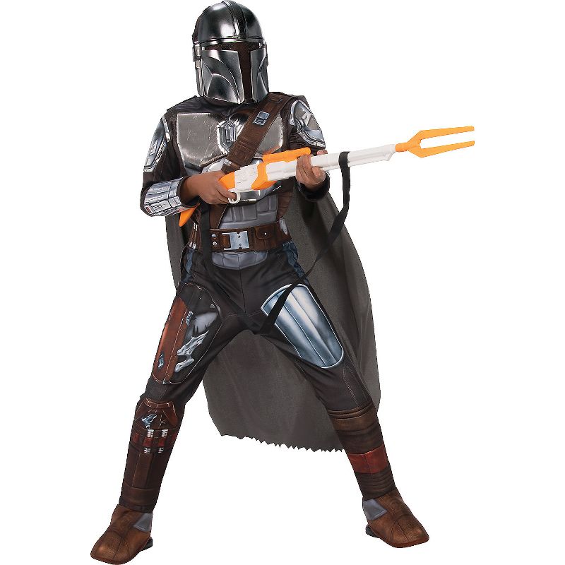 Rubie's Boys' Star Wars  The Mandalorian Beskar Armor Costume, 1 of 2
