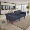 NicBex 68.11 Inch PU/Linen Sofabed,Convertible Sofa with Tufted Backrest for Living Room,Office,Apartment,Small Space - 2 of 4