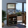 Howard Miller 695138 Howard Miller Red Mountain Wine Cabinet 695138 Rustic Hardwood - 2 of 3