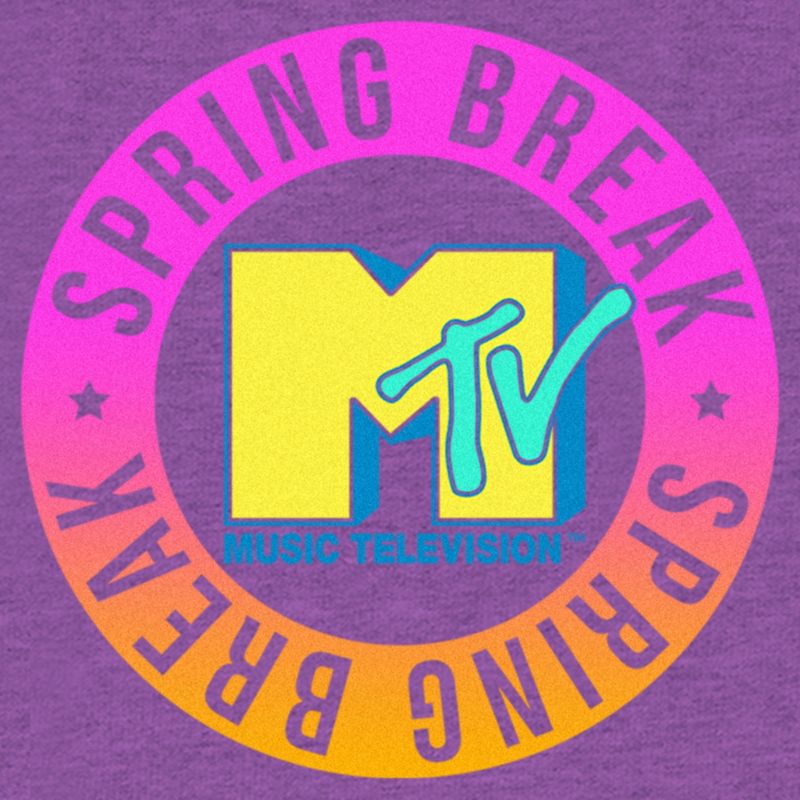 Girl's MTV Spring Break Circle T-Shirt, 2 of 5