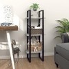 vidaXL 3-Tier Book Cabinet Concrete Gray 15.7"x11.8"x41.3" Chipboard - 2 of 4