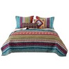 Greenland Home Fashion Southwest Stylish Diamond Print Comfort Bedding Set - Painted Desert - 3 of 4