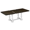 NicBex Kitchen Table Chairs Set of 6 Extendable Dining Room Table with Removable Leaves, 4 Linen Chairs and 1 Bench for Kitchen - 3 of 4
