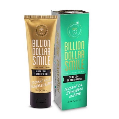 Billion Dollar Smile Charcoal Tooth Polish