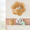 Floral Rattan Wall Hanging Decorative Basket - Cloud Island™ - 2 of 3