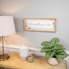 Northlight "Do Everything In Love" Wooden Wall Sign - 19.75" - 2 of 4