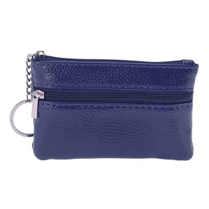 Unique Bargains Two Zipper Pocket With Pattern Coin Purse Wallet 1 Pc - 1 of 4