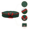 REGALWOVEN Christmas Foldable Round Storage Bags with Handles for Closet - 3 of 4