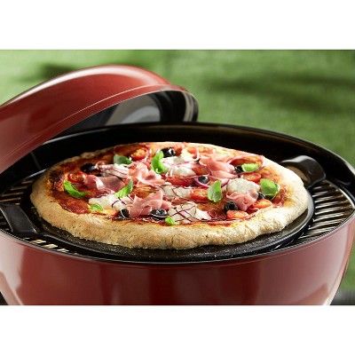 Emile Henry Charcoal 14.5-Inch Ceramic Pizza Stone