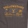 Men's - Yellowstone - Dutton Ranch Badge Short Sleeve Graphic T-Shirt - 2 of 4