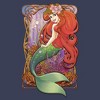 Men's The Little Mermaid Ariel Glam Poster  Tank Top - Navy Blue - X Large - 2 of 4