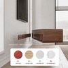 POVISON Fully Assembled Modern Floating TV Stand for TVs up to 65",Wall-Mounted Entertainment Center with 3 Flip-Down Cabinet Doors TV Console - 4 of 4