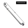Grab Bar for Bathroom, Shower, or Toilet – Wall-Mounted, Rust-Resistant - 3 of 4