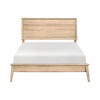 Queen Size Wooden Platform Bed with Headboard for Bedroom - 2 of 4