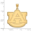 Black Bow Jewelry 10k Yellow Gold Auburn Tigers NCAA Extra Large Pendant - 2 of 3