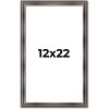 PosterPalooza | Shadow Box 1.75" Deep Brown Picture Frame - UV Acrylic, Foam Board Backing, Hanging Hardware - 2 of 4
