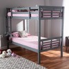 Twin Liam Bunk Bed - Baxton Studio - image 2 of 4