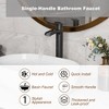 CASAINC Deck Mounted 1-Hole Single Handle Vessel Bathroom Faucet - 3 of 4