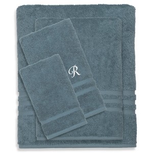 Linum Home Textiles 100% Turkish Cotton 4PC Denzi Towel Set - 1 of 1