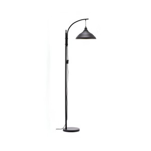 Gulches Floor Lamps, 68.3 Inches, Arch - Design, Black Body, for Bedroom & Living Room - 1 of 4