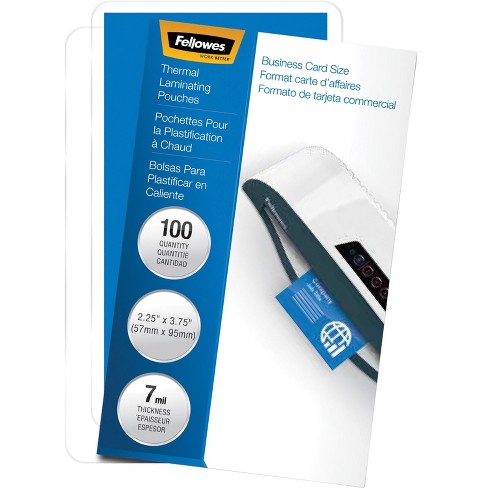 Fellowes Laminating Pouches 3mil 12 X 18 25/pack 52011 : Target