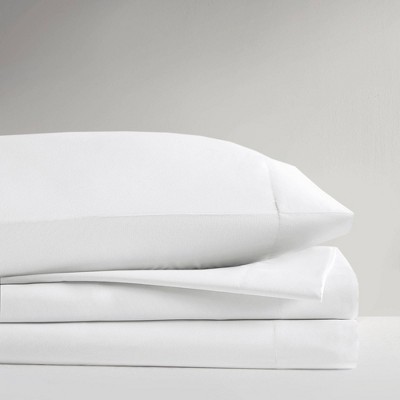 Full White Microfiber All Season Soft Touch Sheet Set