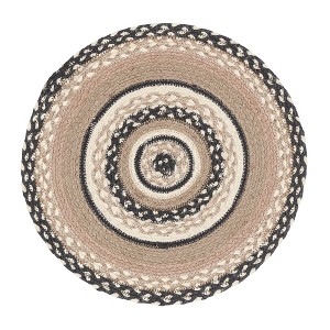 Sawyer Mill Charcoal Creme Jute Trivet 15 - 1 of 3