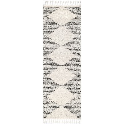 Nuloom Bria Moroccan Diamond Tassel Indoor Area Rug