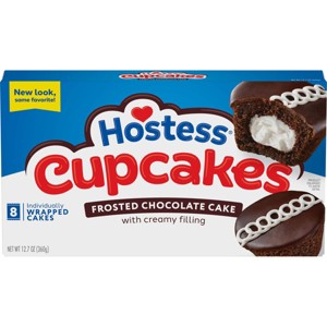 Hostess Chocolate Cup Cakes - 8ct/12.7oz - 1 of 4