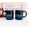 Silver Buffalo Disney Lady and the Tramp Starry Sky 20-Ounce Ceramic Mugs | Set of 2 - 4 of 4
