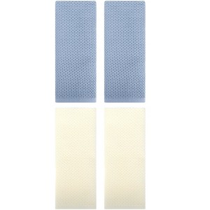 REGALWOVEN Solid Waffle Cotton Bathroom Hand Towels 4 Pack - 1 of 4
